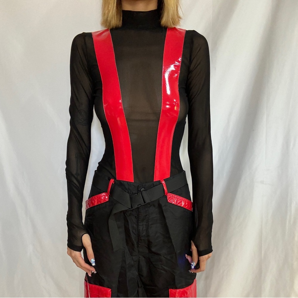 I am Gia ironbar bodysuit